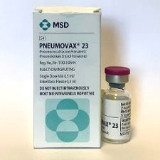 23價肺炎鏈球菌疫苗  Pneumovax 23 (單針)